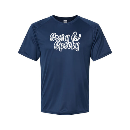 Youth Kids Scary & Spooky Polyester T-Shirt