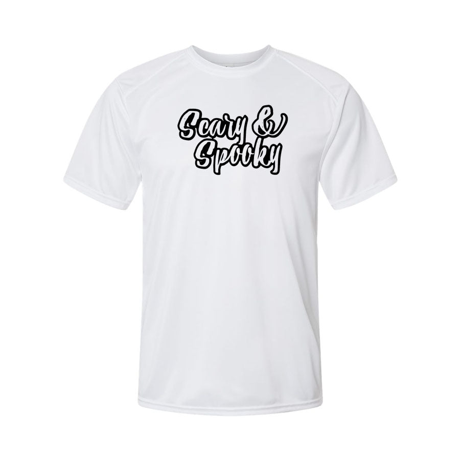 Youth Kids Scary & Spooky Polyester T-Shirt