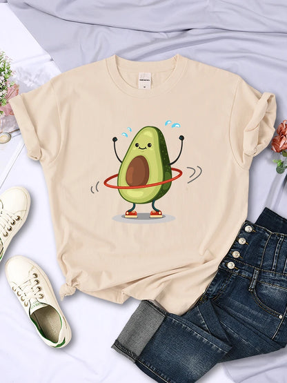 Hula Hoop Avocado T-Shirt