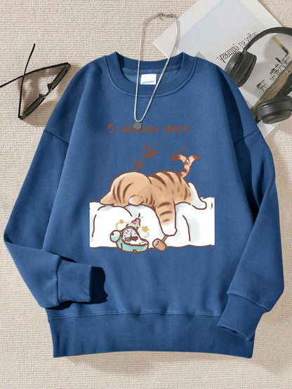 Sleepy Cat Sweatshirt