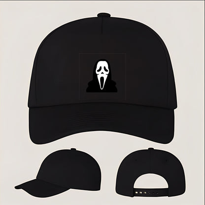 Scream Ghostface Five Panel Twill Snapback Cap