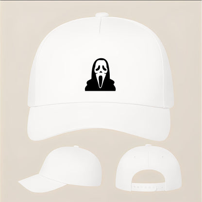 Scream Ghostface Five Panel Twill Snapback Cap