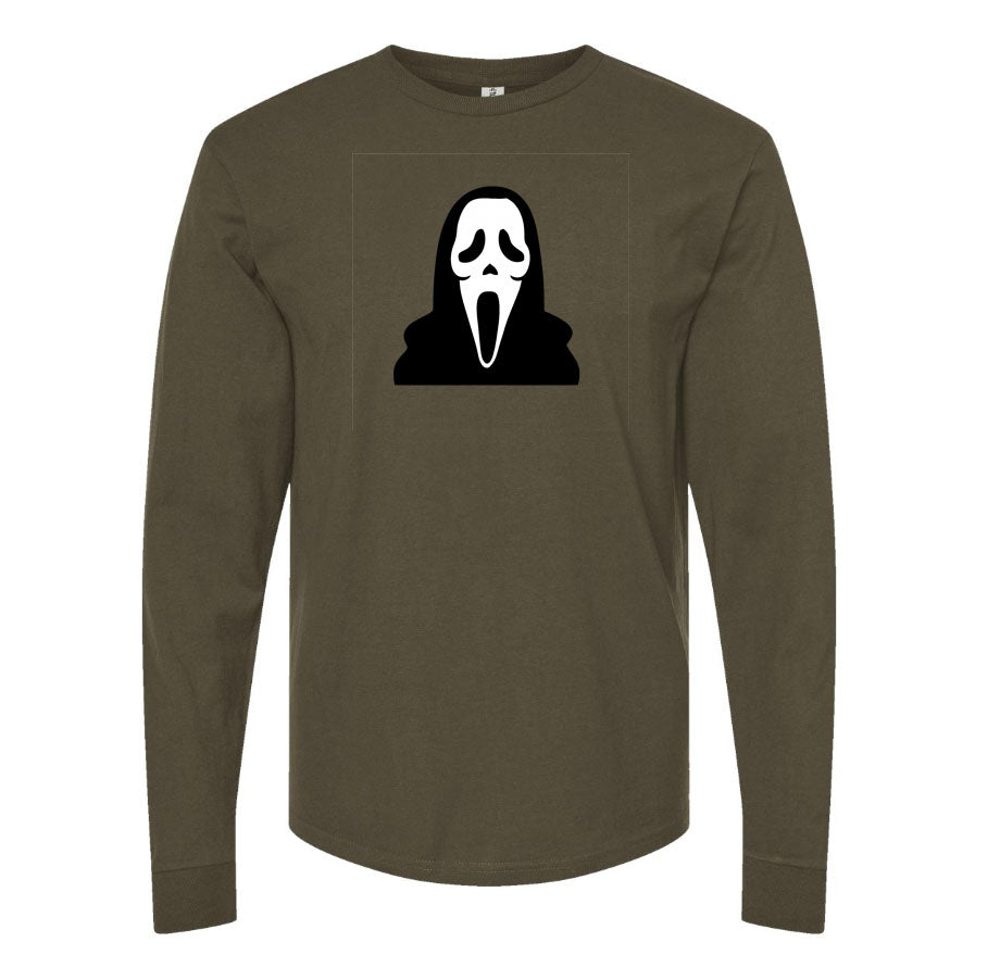 Men's Scream Ghostface Long Sleeve T-Shirt
