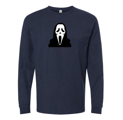 Men's Scream Ghostface Long Sleeve T-Shirt