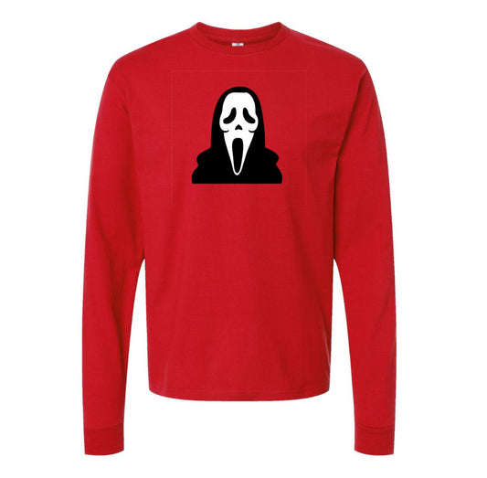 Men's Scream Ghostface Long Sleeve T-Shirt