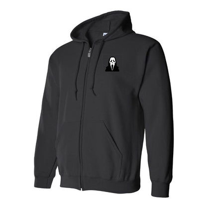 Men's Scream Ghostface Zipper Hoodie