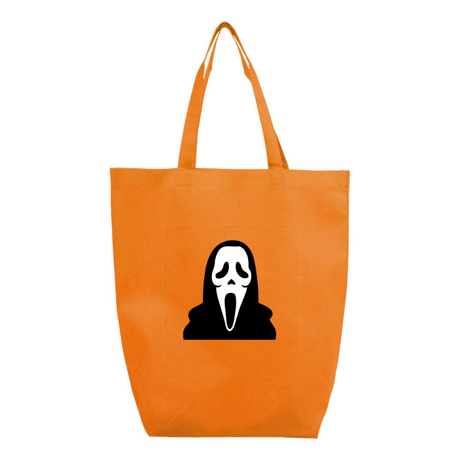 Scream Ghostface Q-Tees - Non-Woven Gusset Bottom Tote - Q1251