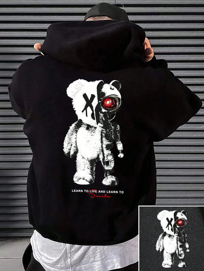 Robot Bear Hoodie