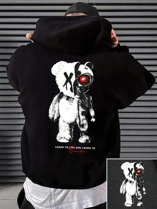 Robot Bear Hoodie