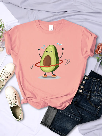 Hula Hoop Avocado T-Shirt