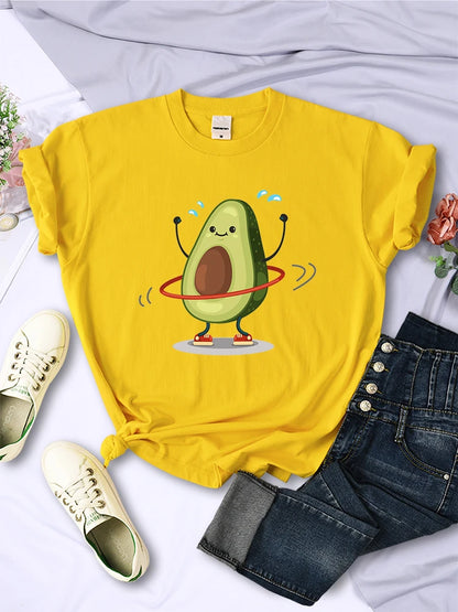 Hula Hoop Avocado T-Shirt