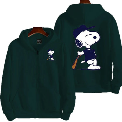 Snoopy Zip-Up Hoodie