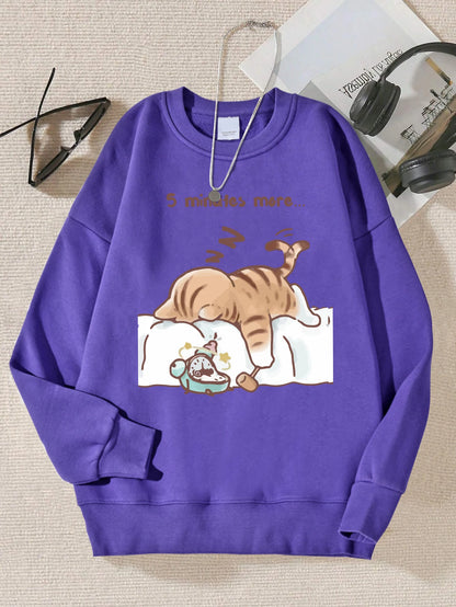 Sleepy Cat Sweatshirt