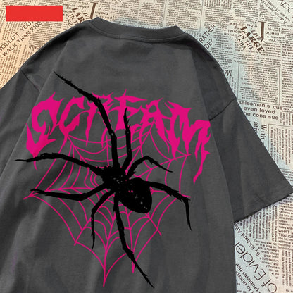 Scream Spider's Web T-Shirt