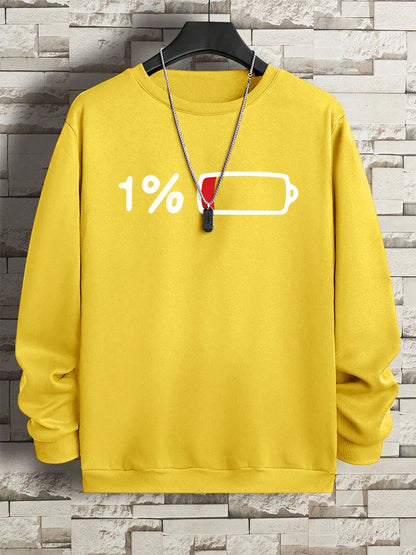 Urgent For Charging 1% Sweatshirt
