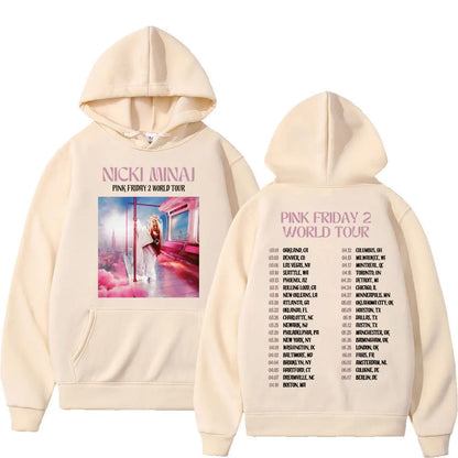 Nicki Minaj Pink Friday 2 World Tour Hoodie