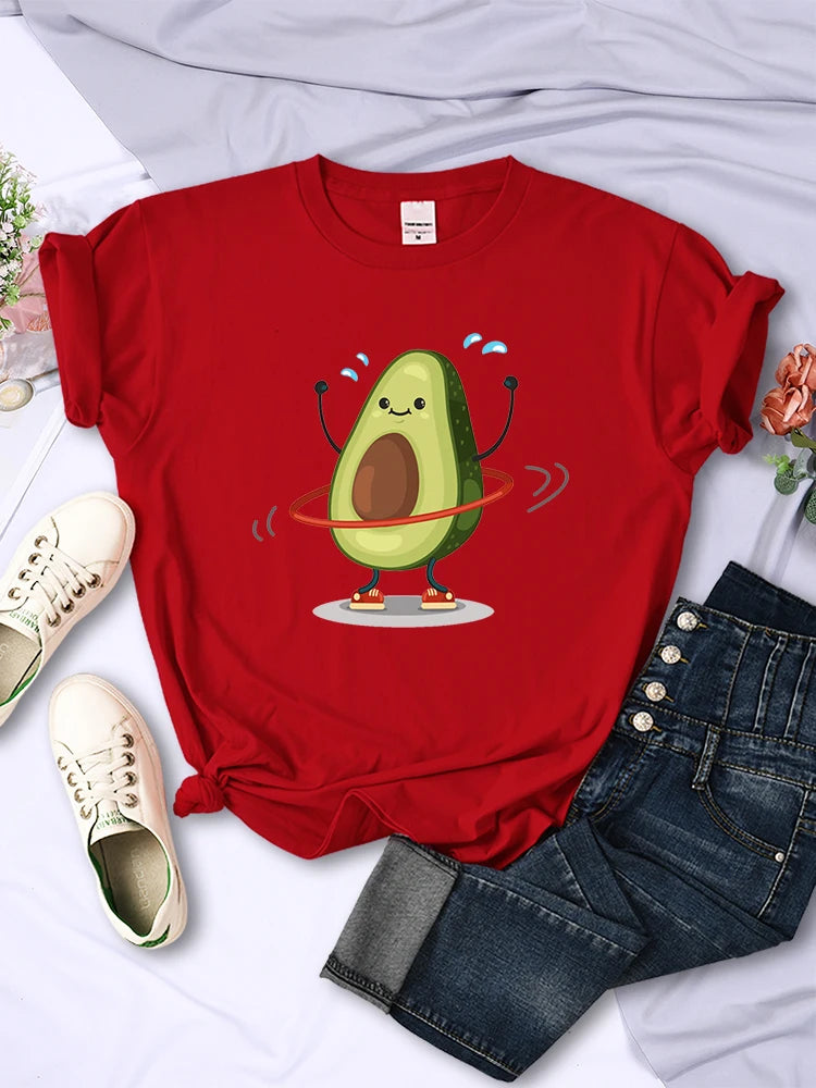 Hula Hoop Avocado T-Shirt