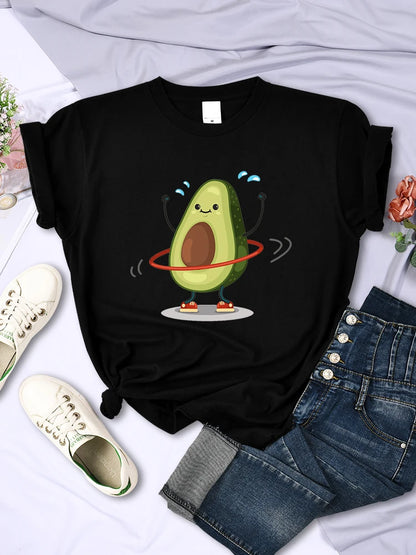 Hula Hoop Avocado T-Shirt