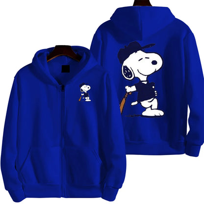 Snoopy Zip-Up Hoodie