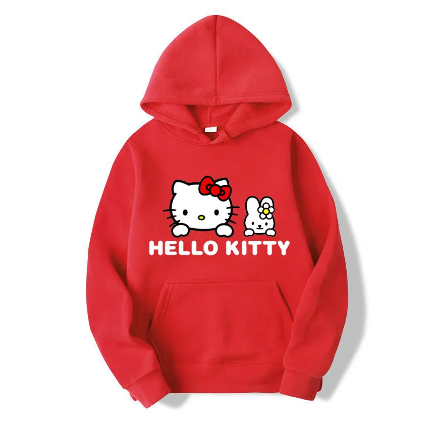 Hello Kitty Cartoon Hoodie