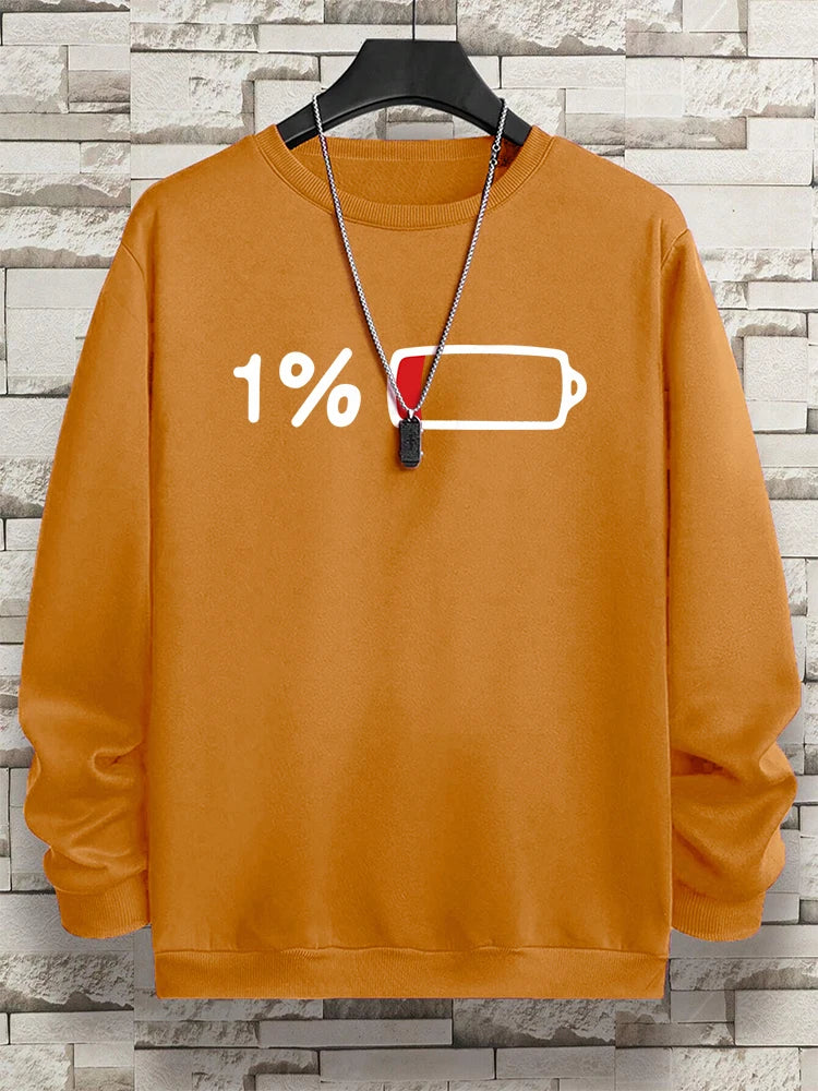 Urgent For Charging 1% Sweatshirt