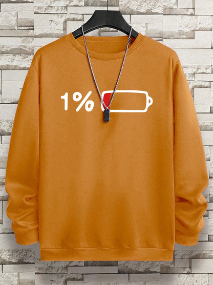 Urgent For Charging 1% Sweatshirt