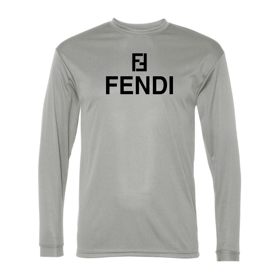 Men's Fendi Performance Long Sleeve T-Shirt