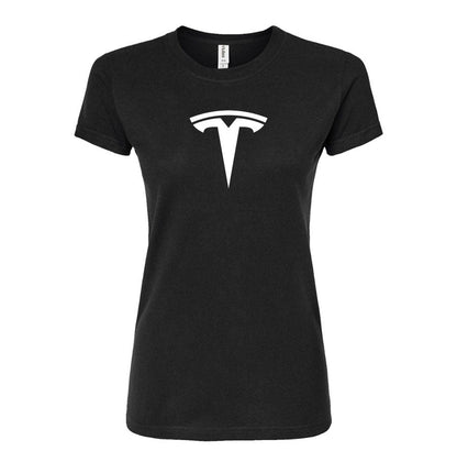 Women's Tesla Round Neck T-Shirt