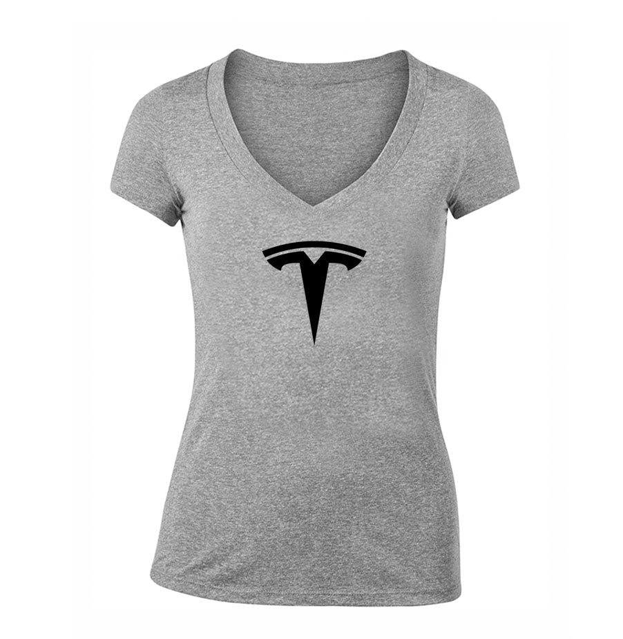 Women's Tesla V Neck T-Shirt