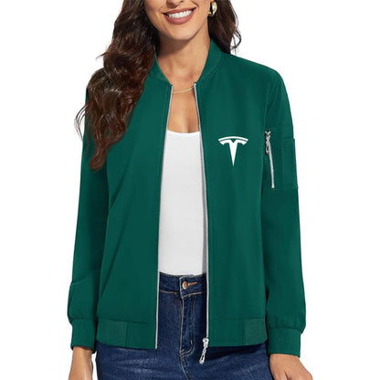 Women's Tesla Premium Bomber Jacket Outerwear
