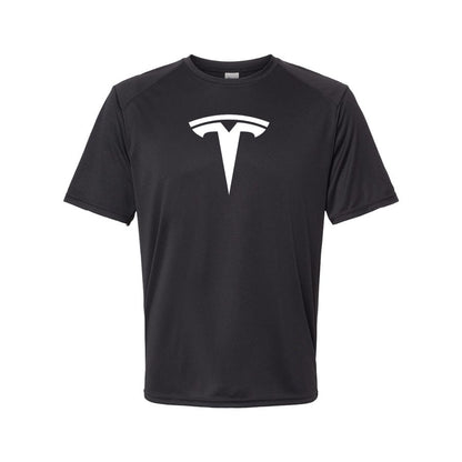 Youth Kids Tesla Polyester T-Shirt